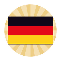 Germany flag emblem