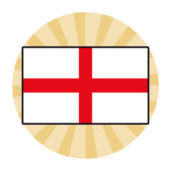 Obraz premium England flag emblem