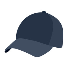 vector, on a white background, men's fashion cap