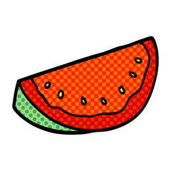 cartoon doodle watermelon