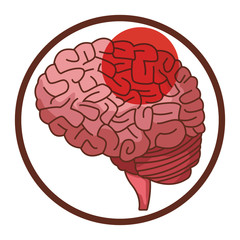 Alzheimer brain symbol