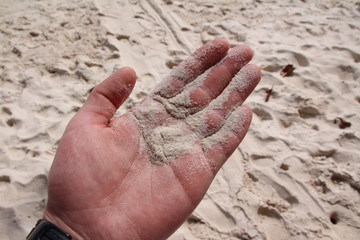 sand
