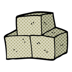 cartoon doodle breeze blocks