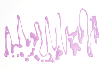 colourful abstract watercolour on hand, Created by me.