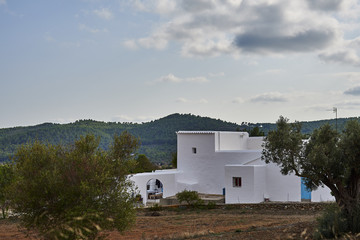 Mediterranean House in Ibiza and the nature around