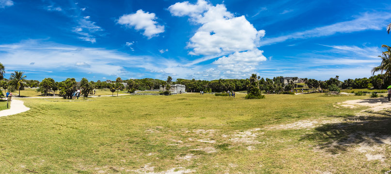 Mayaruinen, Tulum, Quintana Roo, Riviera Maya, Halbinsel Yucatan, Mexico, Mittelamerika