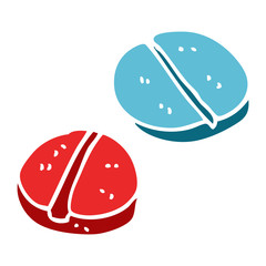 cartoon doodle tablets