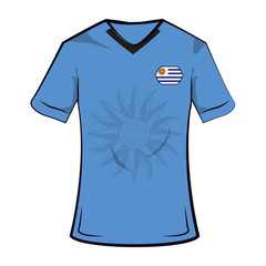 Uruguay soccer tshirt