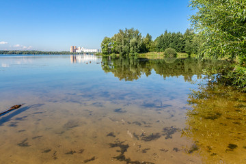 Obraz premium Panorama of Strogino Moscow