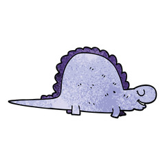 cartoon doodle prehistoric dinosaur