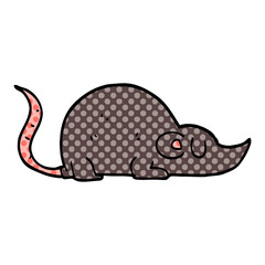 cartoon doodle mouse