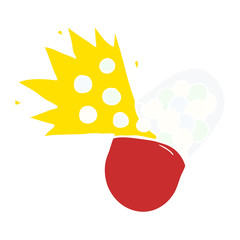 flat color style cartoon powerful medicine