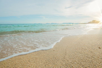 Fototapeta na wymiar sea sand and sun