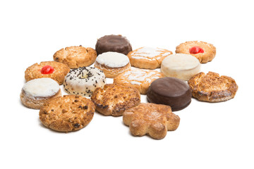 spanish cookies isolated