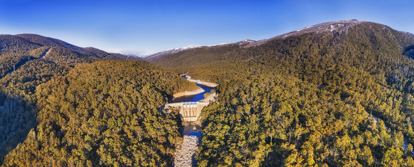 D SM Guthega Dam Wide Pan