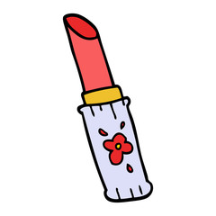 cartoon doodle lipstick