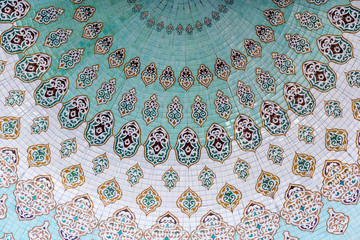 beautiful arch at the entrance to the mosque