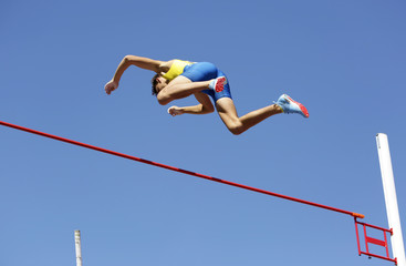 In pole vault event