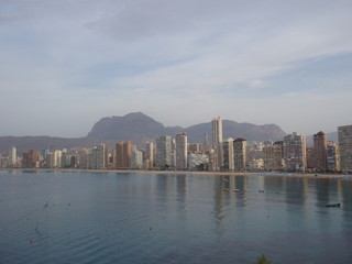 Fototapeta premium Architecture bay building exterior built structure City Cityscape cloud sky day High landscape location mountain Nature