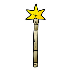 cartoon doodle wand