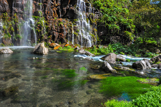 Dashbashi Canyon and Khrami river in Tsalka region, Georgia