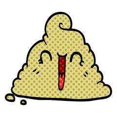 cartoon doodle poop