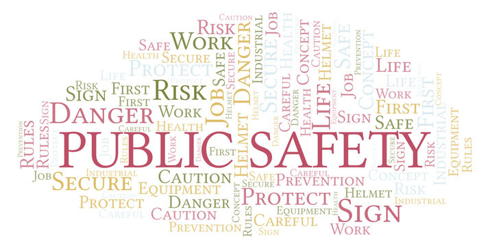 Public Safety word cloud.