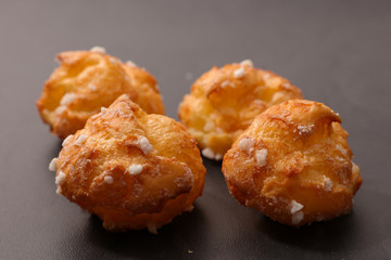 chouquette, puff pastry
