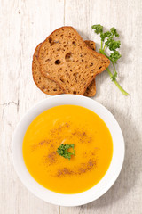 bowl of vegetable soup
