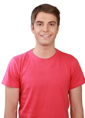 Happy Young Man - Isolated