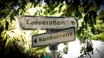 Schild 336 - Kooperation