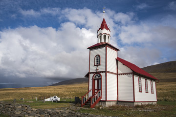 Church East of Sauðárkrókur, Iceland