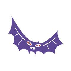 cartoon doodle bat