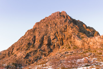 Lofoten mountain