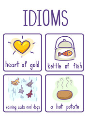 Idioms Elements Samples Illustration