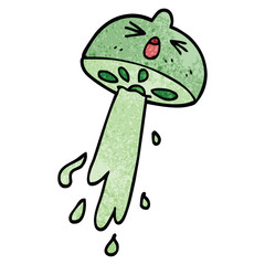 cartoon doodle citrus fruit