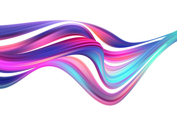 Fototapeta na wymiar Modern colorful flow poster. Wave Liquid shape in color background. Art design for your design project. Vector illustration