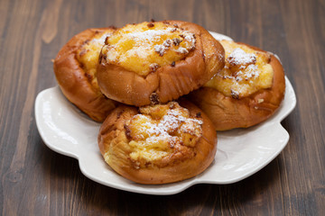 portuguese sweets with coconut Pao de Deus