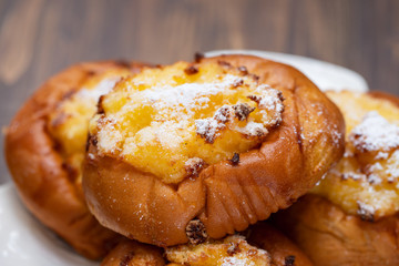 portuguese sweets with coconut Pao de Deus