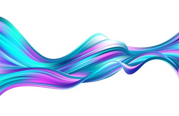 Fototapeta premium Modern colorful flow poster. Wave Liquid shape in color background. Art design for your design project. Vector illustration