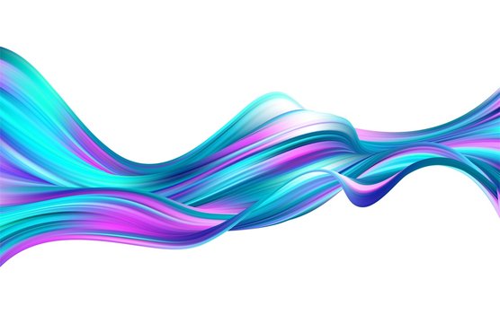 Modern colorful flow poster. Wave Liquid shape in color background. Art design for your design project. Vector illustration © vik_y