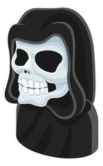 A Grim Reaper avatar cartoon person icon emoji
