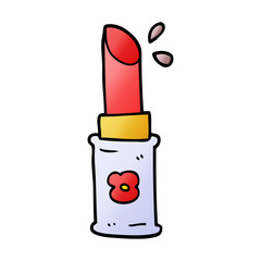 cartoon doodle lipstick