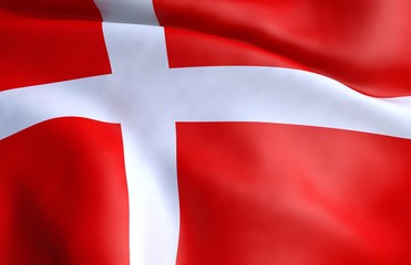 Fototapeta premium Flag of Denmark