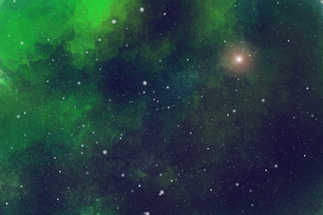 Watercolor abstract background with space 