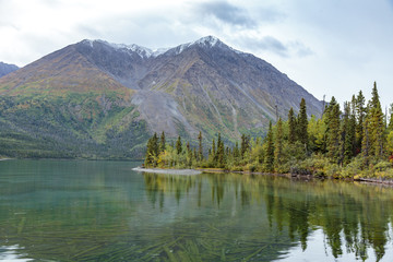 Kathleen lake near Haines Junction, Yukon Canada