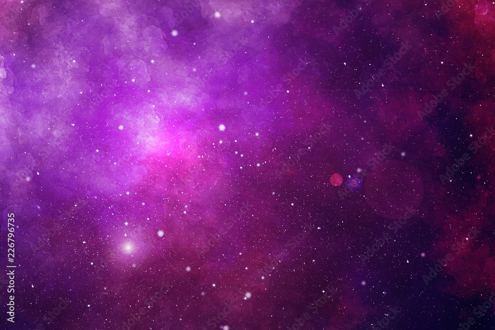 Wall mural watercolor abstract background with space