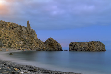 Amanecer en la costa