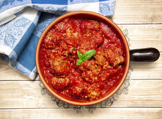 Polpette con il sugo