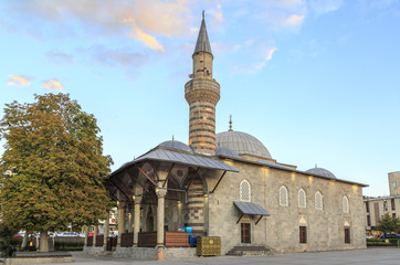 Historical Yakutiye mosque in Erzurum, Turkey